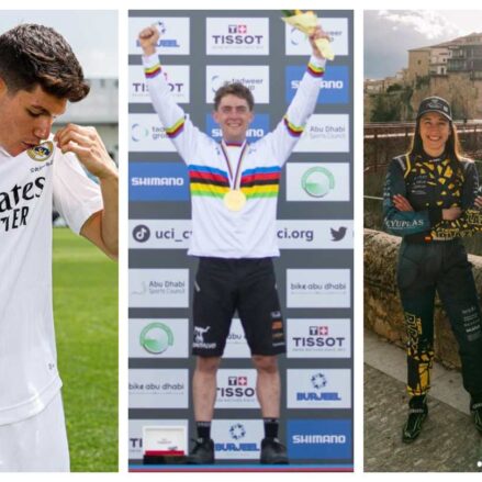 Fran García, Alejando Montalvo, Marta y Mónica Plaza, Medallas de Oro al Mérito Deportivo de Castilla-La Mancha.