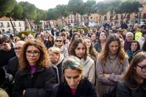 Minuto de silencio en Torrijos (Toledo)