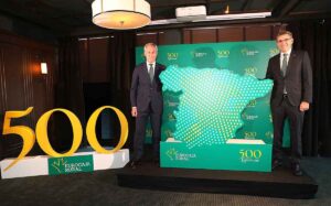 Celebración de la apertura de la oficina de Eurocaja Rural número 500