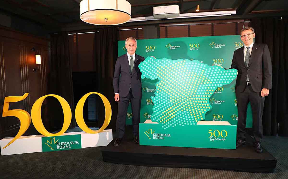 Celebración de la apertura de la oficina de Eurocaja Rural número 500