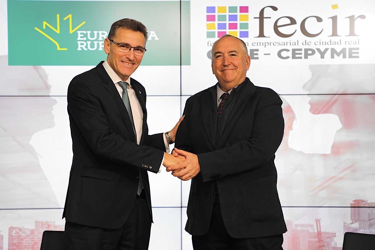 Eurocaja y Fecir firman un acuerdo financiero para impulsar el desarrollo empresarial en Ciudad Real