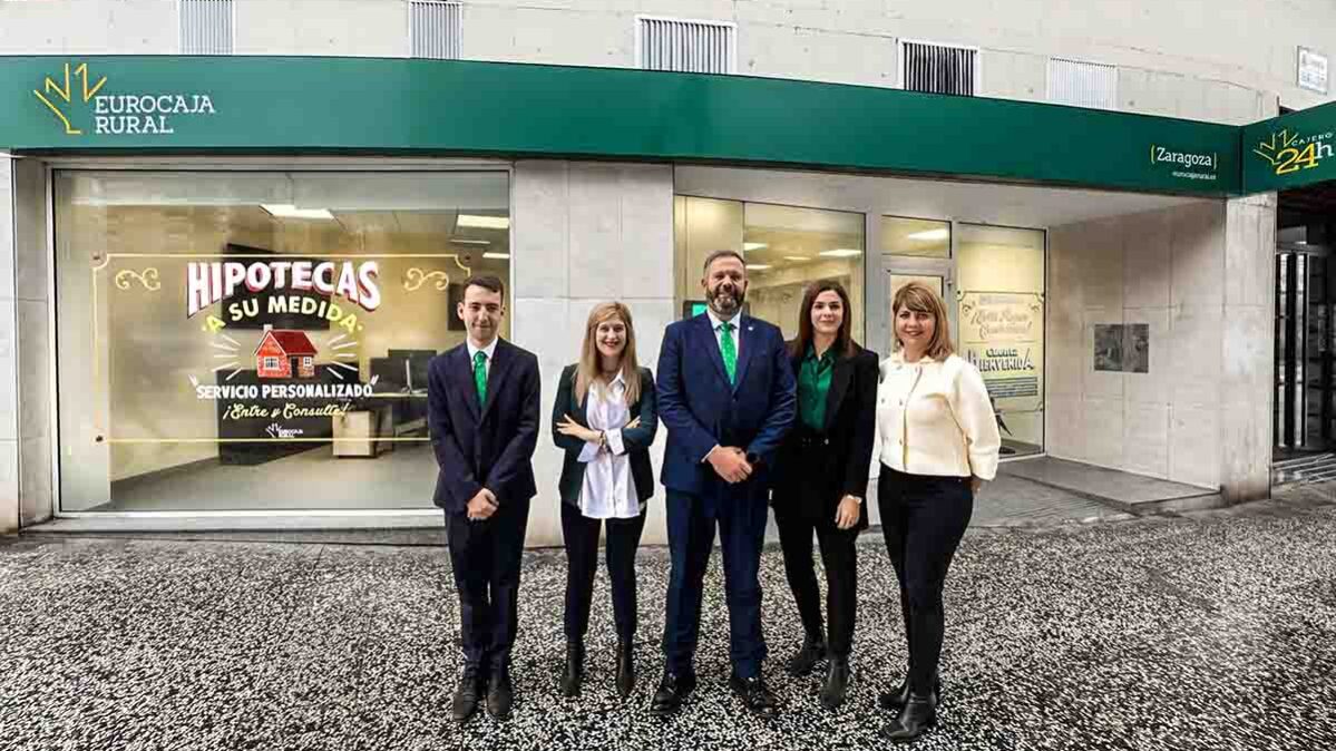 Apertura de la primera oficina de Eurocaja en Zaragoza