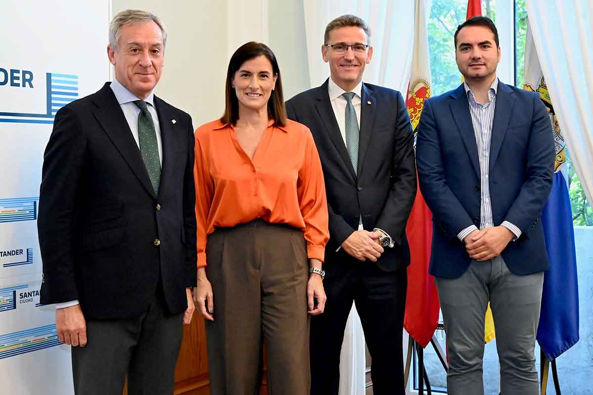 Visita de Eurocaja Rural al Ayuntamiento de Santander