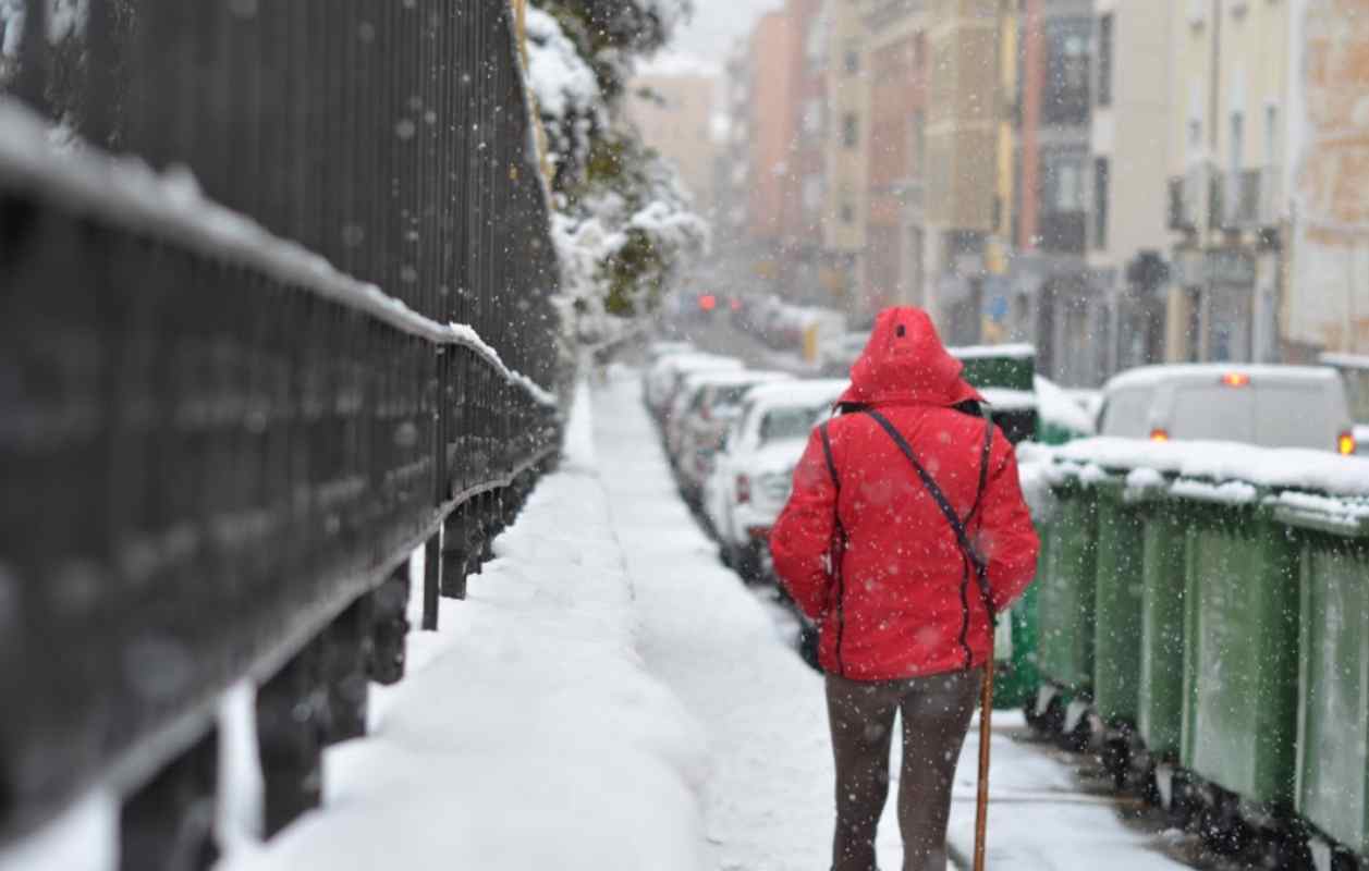 Nevada en Cuenca. Foto: David Romero.