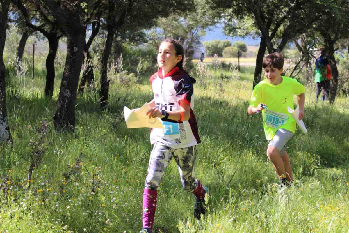 Trofeo de orientación en Fontanarejo (Ciudad Real).