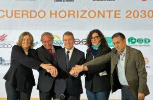 Firma del pacto 'Horizonte 2030'.