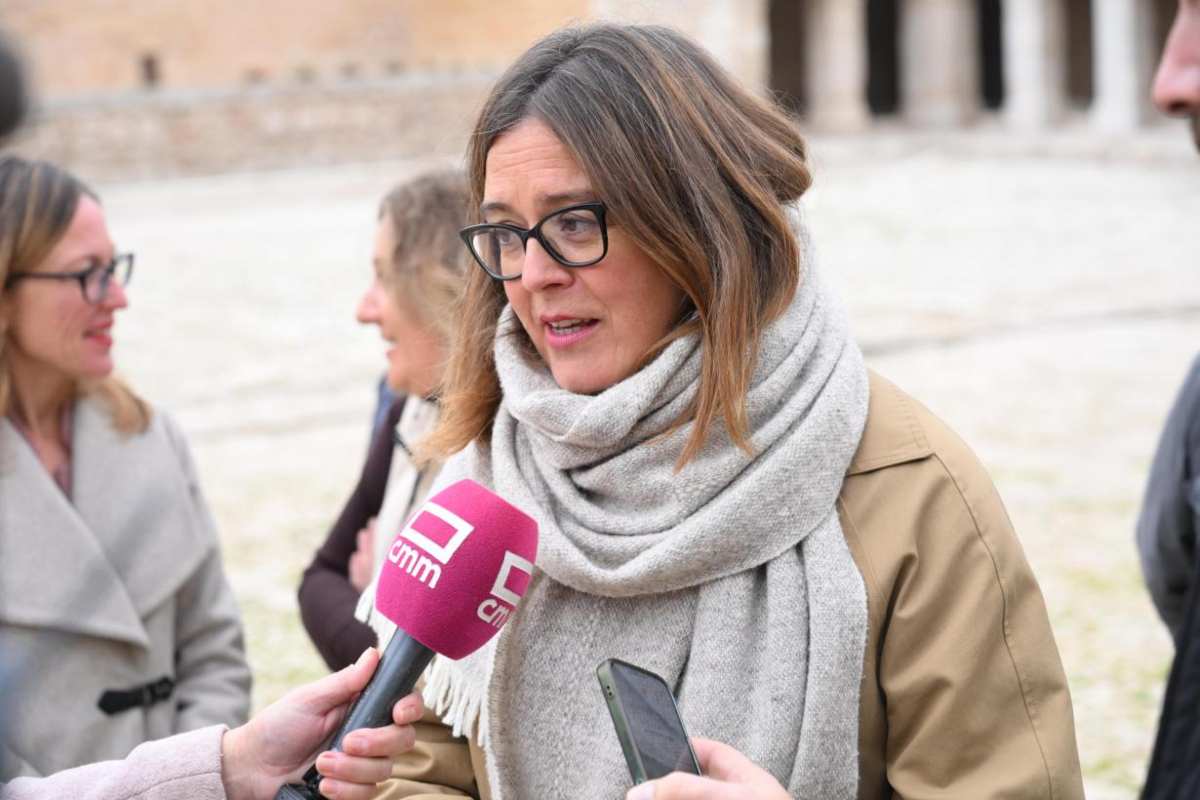 Esther Padilla, en Ocaña (Toledo), donde hizo las declaraciones.