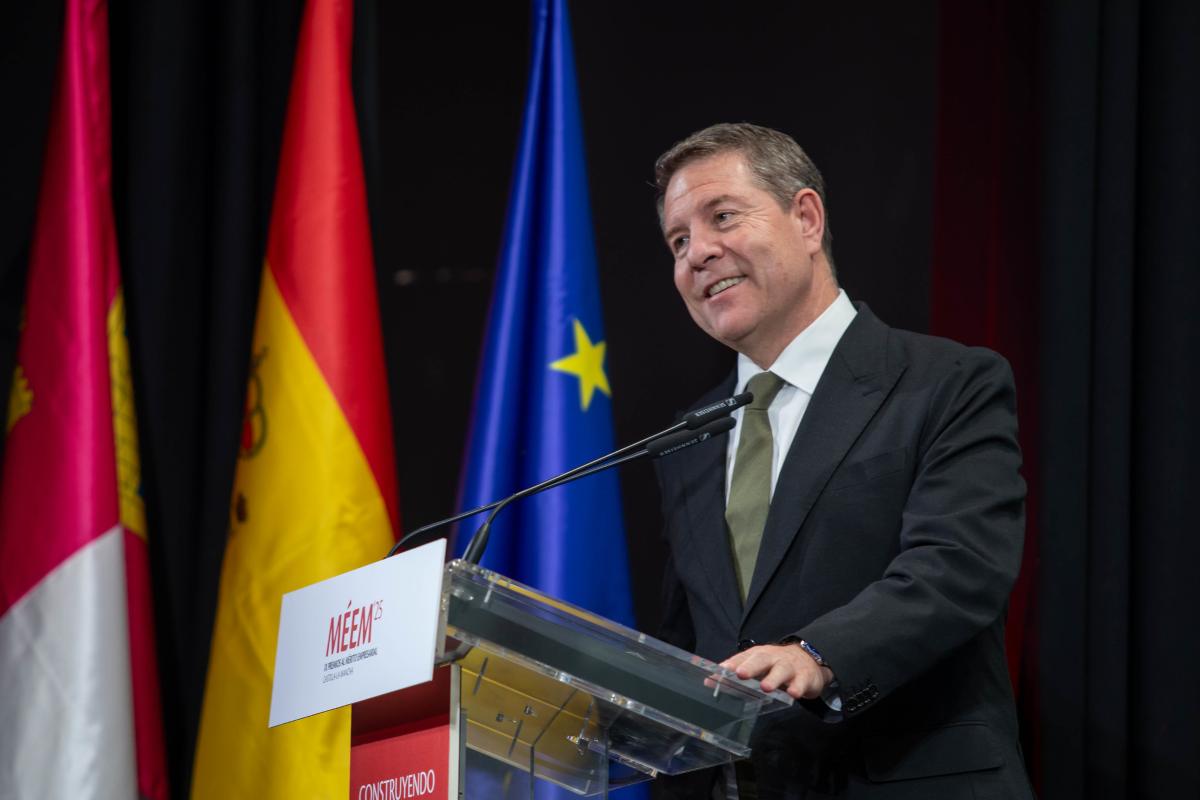 El presidente de Castilla-La Mancha, Emiliano García-Page.