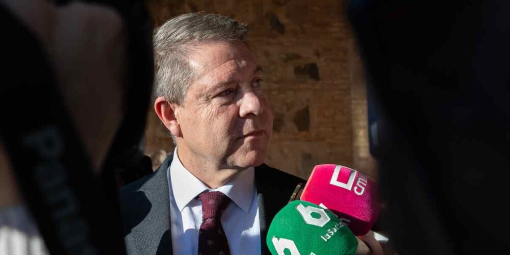 EL presidente de Castilla-La Mancha, Emiliano García-Page.