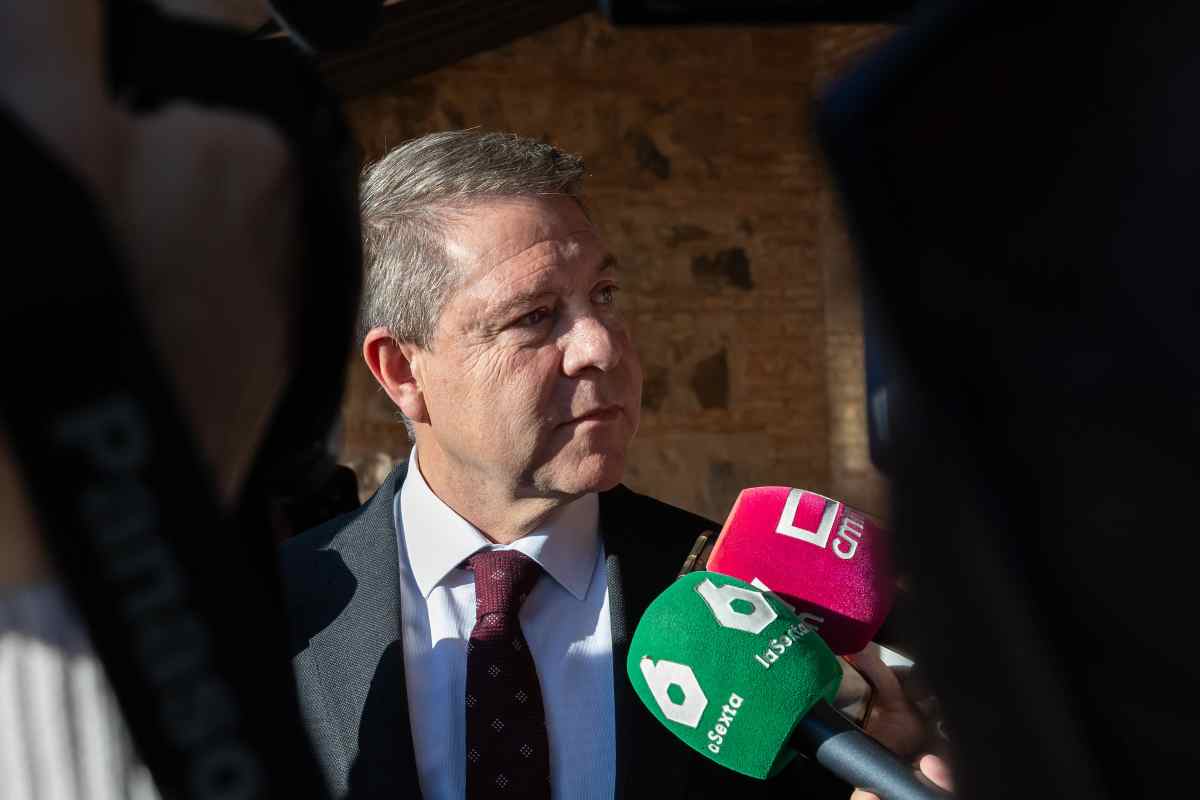 EL presidente de Castilla-La Mancha, Emiliano García-Page.