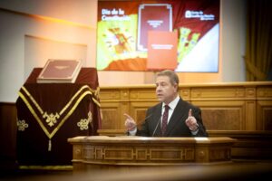 El presidente de Castilla-La Mancha, Emiliano García-Page. Foto: Rebeca Arango.