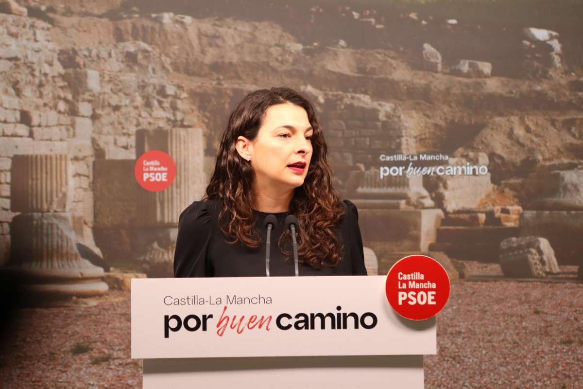 La diputada del Grupo Socialista en las Cortes de Castilla-La Mancha, Paloma Jiménez.