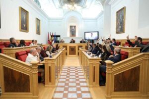 Pleno del Ayuntamiento de Toledo.