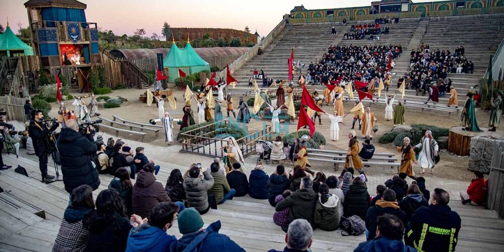 Espectáculo Puy du Fou en Navidad.