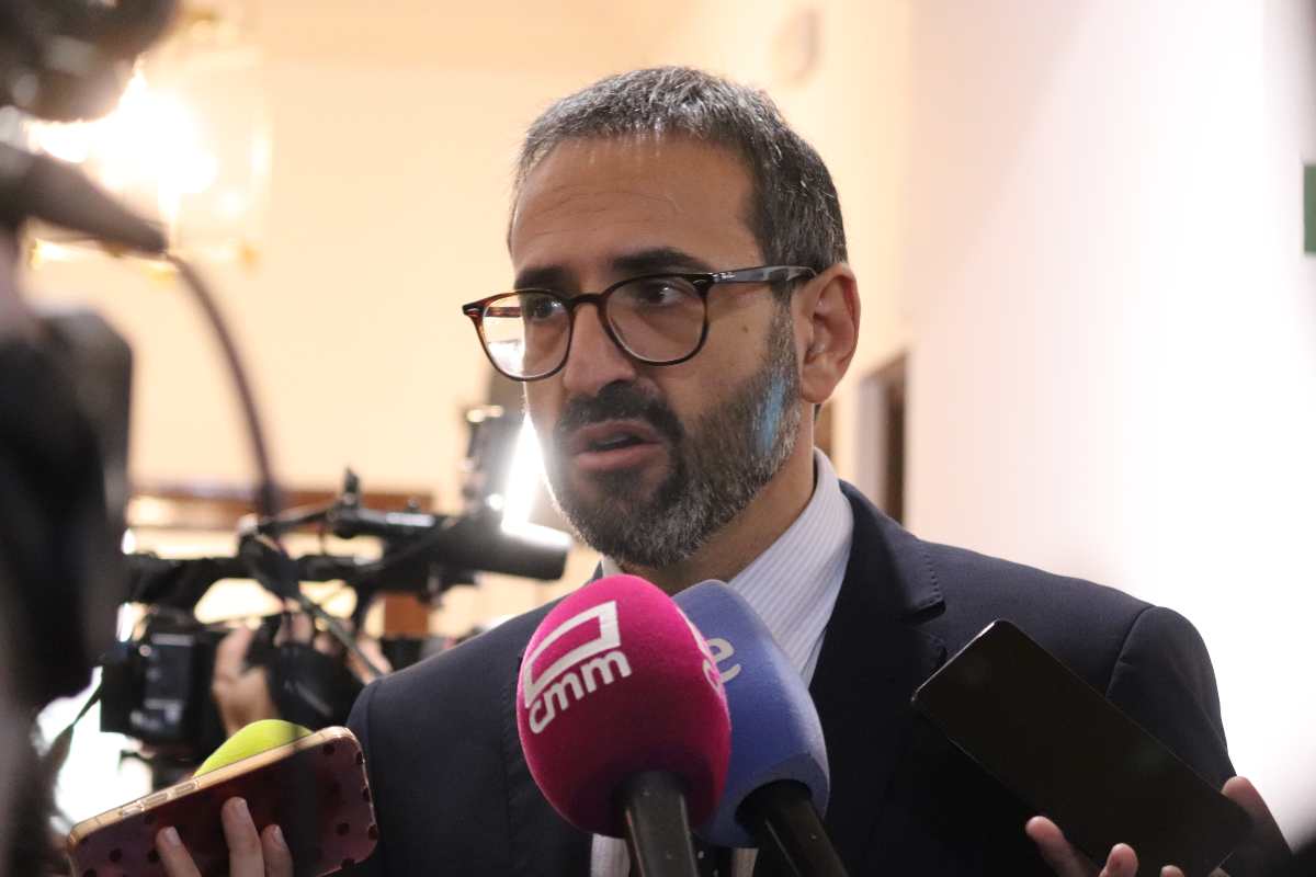 El secretario general de Organización del PSOE de Castilla-La Mancha, Sergio Gutiérrez.