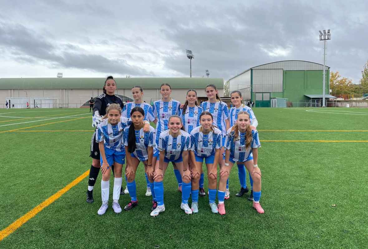 Formación del CF Talavera. Foto: FC Talavera.