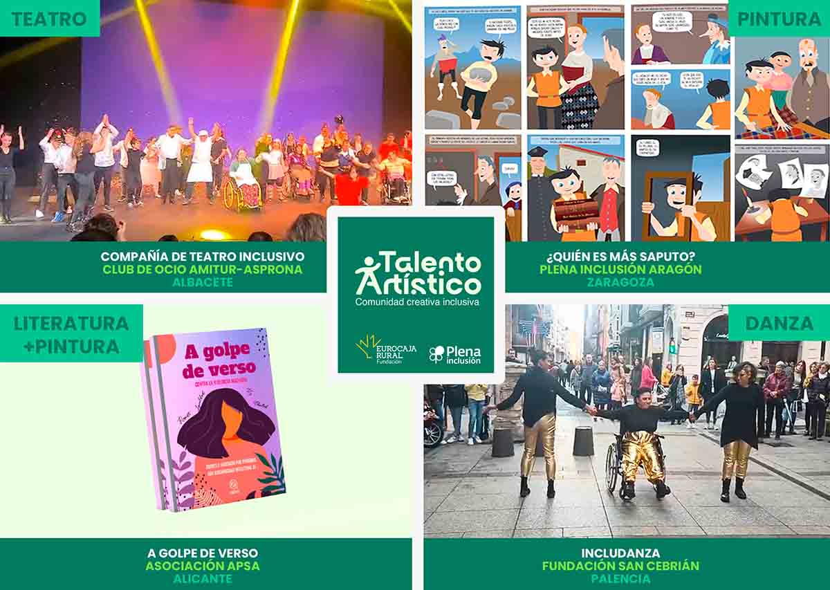Proyectos seleccionados Talento Artístico