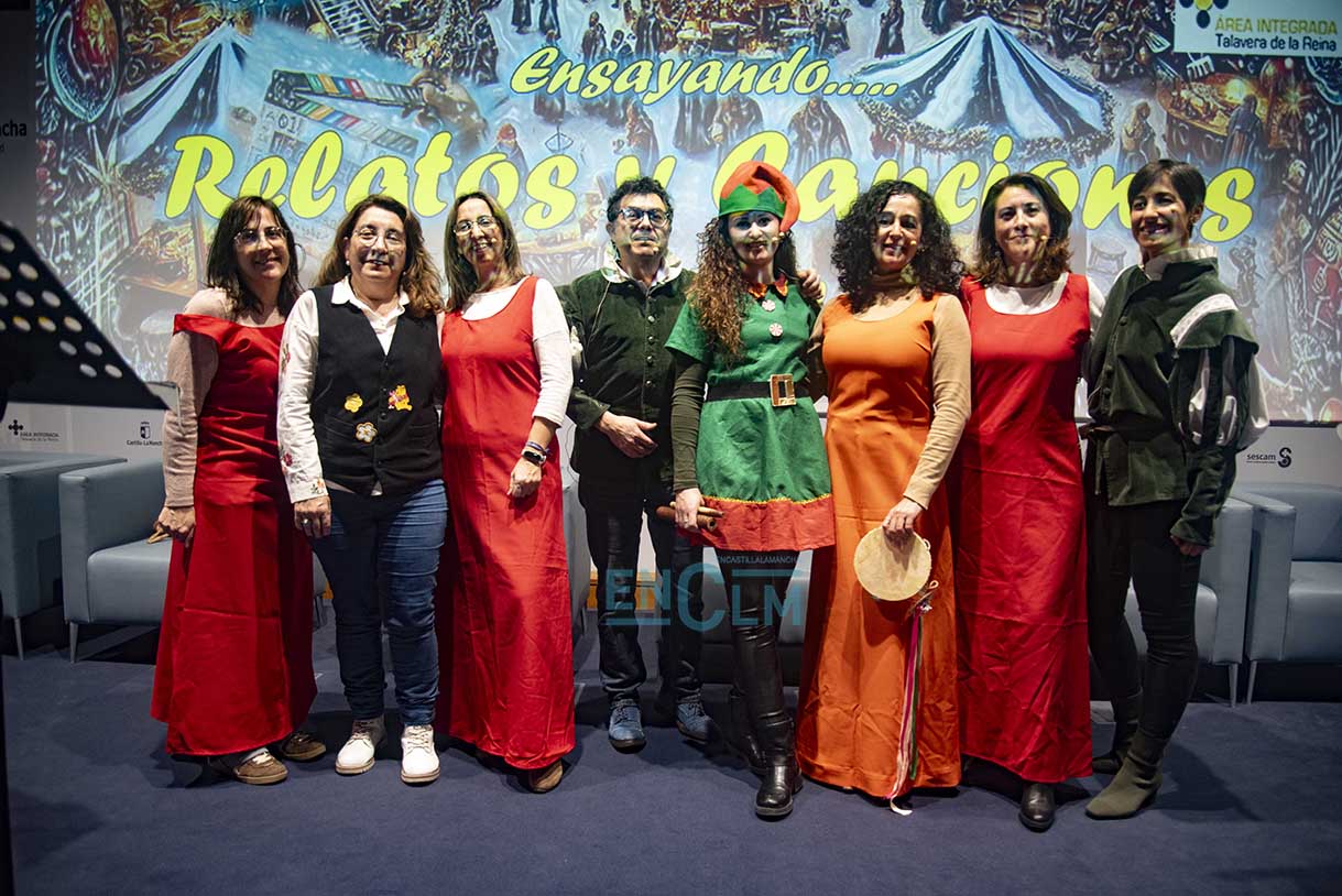 Miembros del grupo de teatro El Corral de Céfiro. Foto: Rebeca Arango.