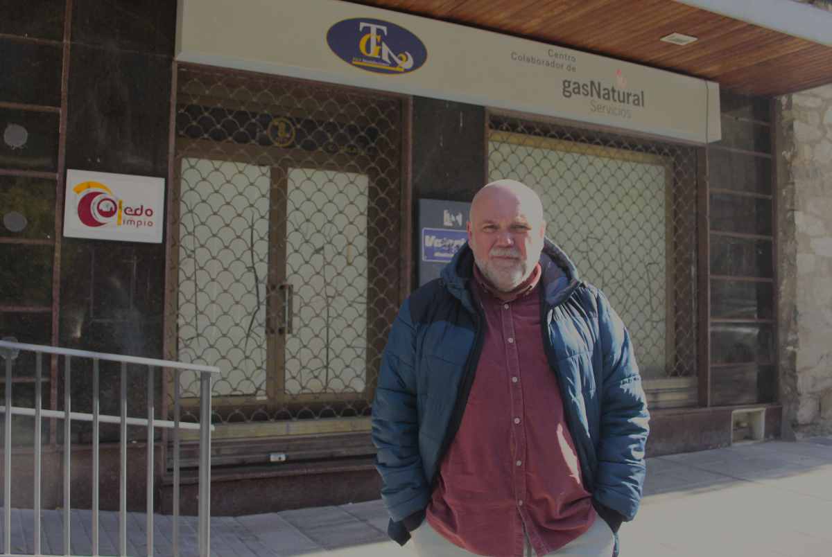 El concejal de IU Toledo, Txema Fernández.