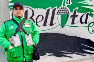 Carlos Orozco, vendedor de la ONCE en Yuncler (Toledo)