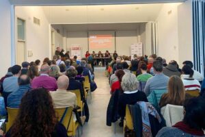 Asamblea convocada por la Federación de Servicios a la Ciudadanía de CCOO Castilla-La Mancha en Alcázar de San Juan