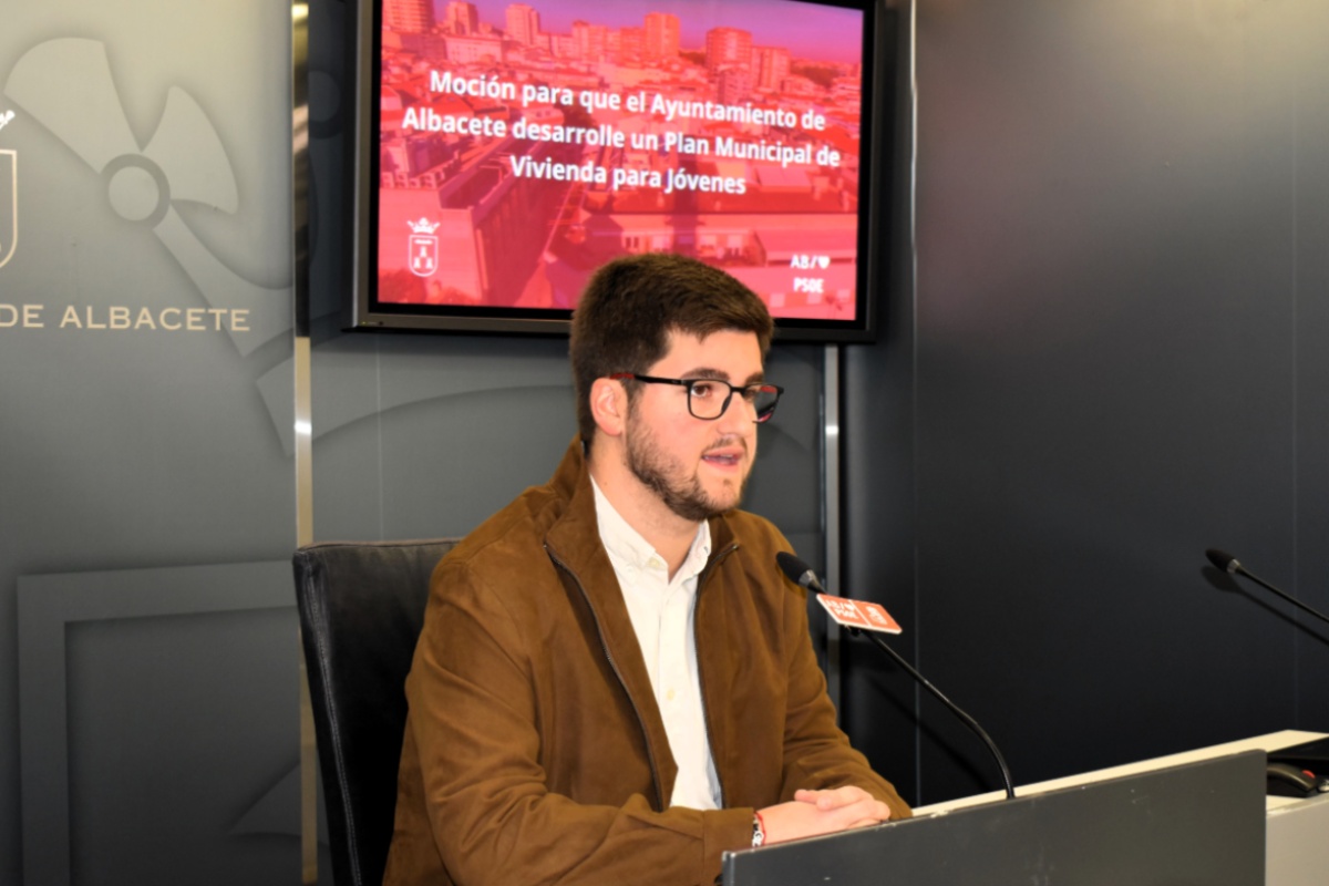 El concejal socialista en Albacete, Diego Arcoa