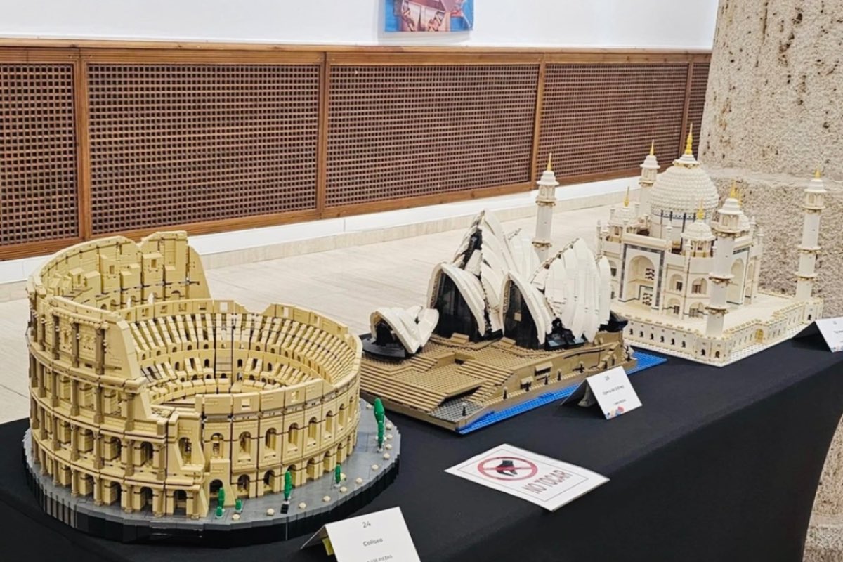 Imagen de varias de las piezas que se pueden ver en esta exposición. Foto: Ayuntamiento de La Roda