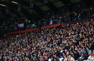 Aficionados en el estadio Carlos Belmonte. Foto: Albacete BP
