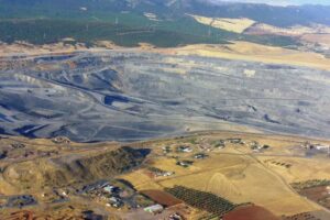 Imagen de archivo de la mina Emma a cielo abierto