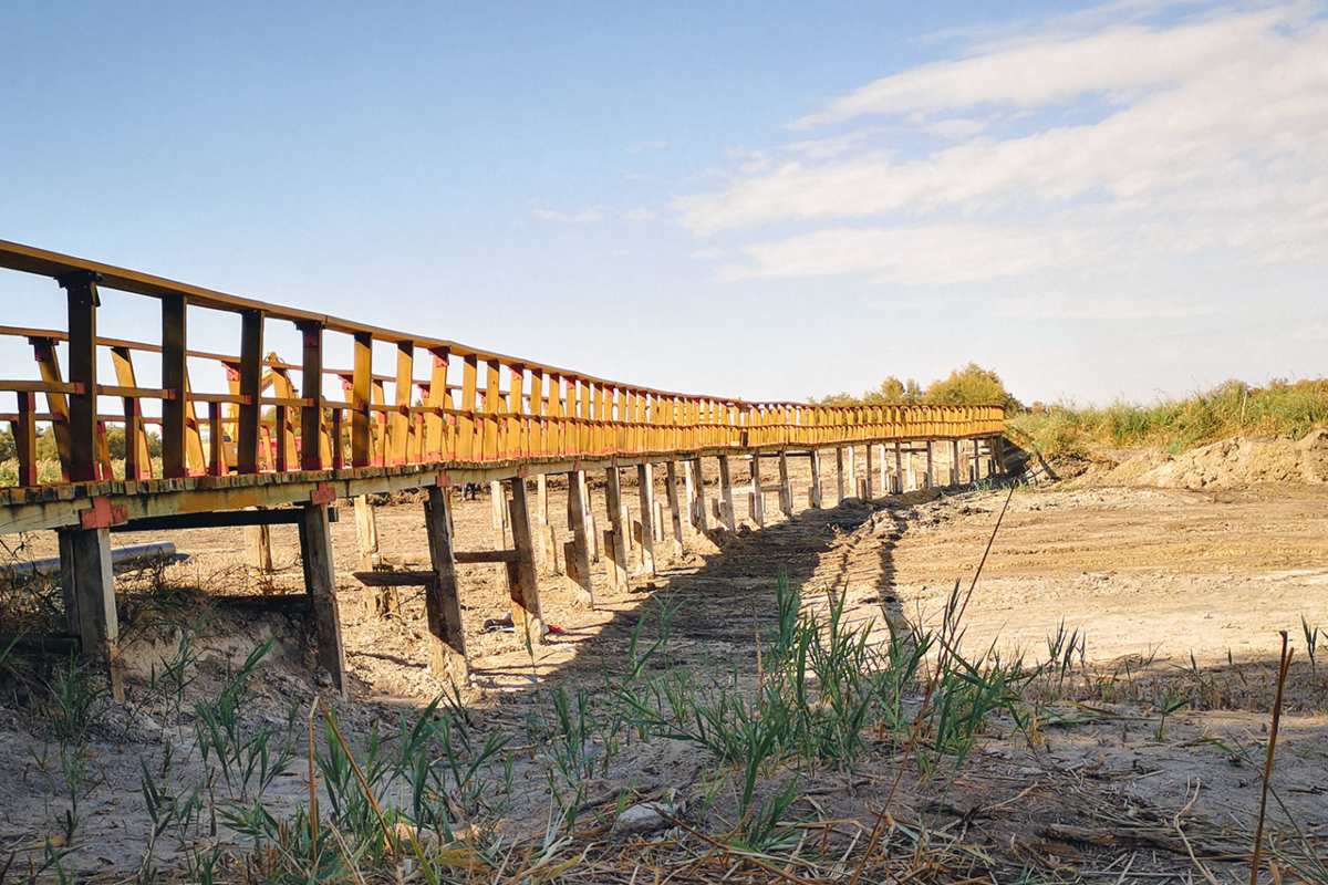 Imagen de archivo de un episodio de sequía en las Tablas de Daimiel