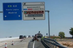 Imagen de la autovía A-4