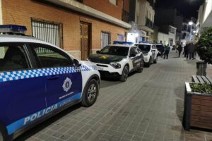 Imagen de la noche del 31 de julio de 2022 en el lugar en el que se produjeron los hechos