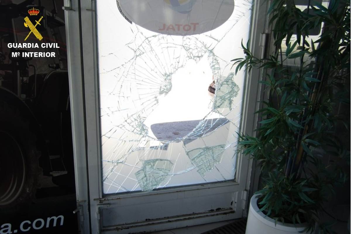 Imagen de uno de los establecimientos en el que robaron