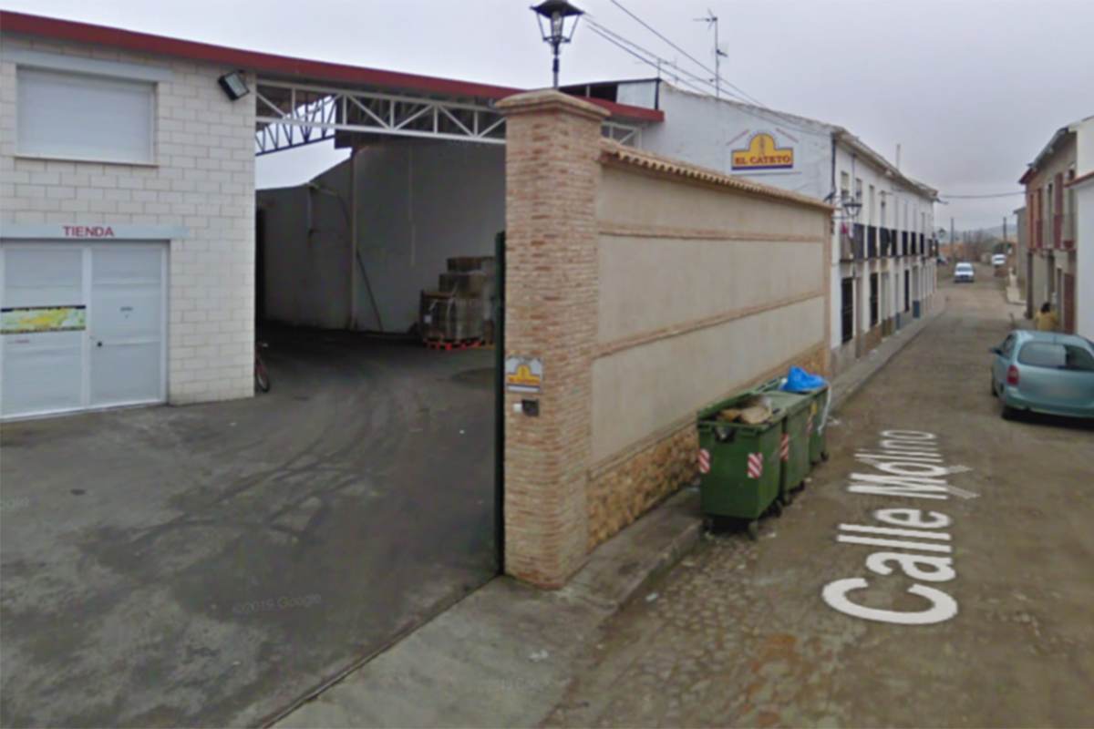 Imagen del lugar en el que se ha producido el suceso