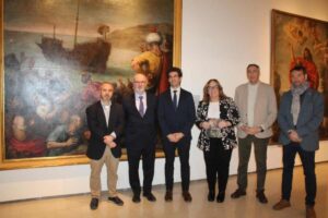 Inauguración de la exposición en el Museo de la Merced