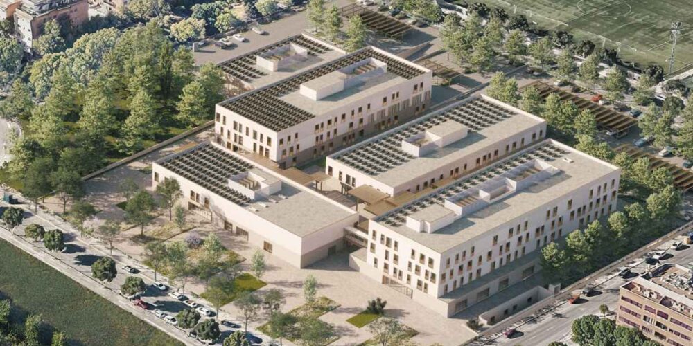 Maqueta de cómo será el nuevo Campus Biosanitario de Ciudad Real - UCLM