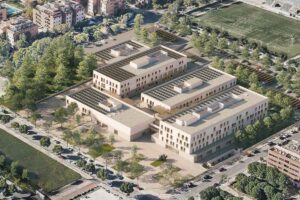 Maqueta de cómo será el nuevo Campus Biosanitario de Ciudad Real - UCLM