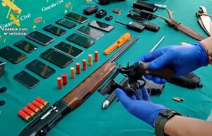 Material incautado por la Guardia Civil en la operación “Minto24-Vialvu”