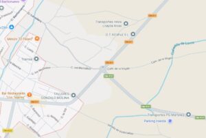 Accidente mortal de moto en el término de Iniesta (Cuenca).