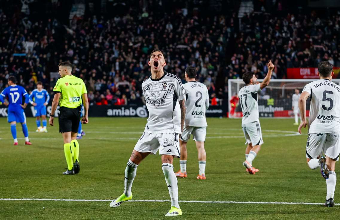 El Albacete firmó un partido de ensueño. Foto: Albacete Balompié.
