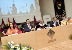 Acto de celebración de la festividad de Santo Tomás de Aquíno organizado por la UCLM.