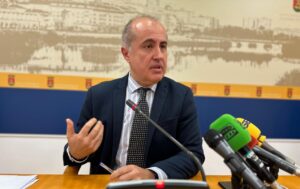 El portavoz del equipo de Gobierno de Talavera, Jesús García-Barroso.