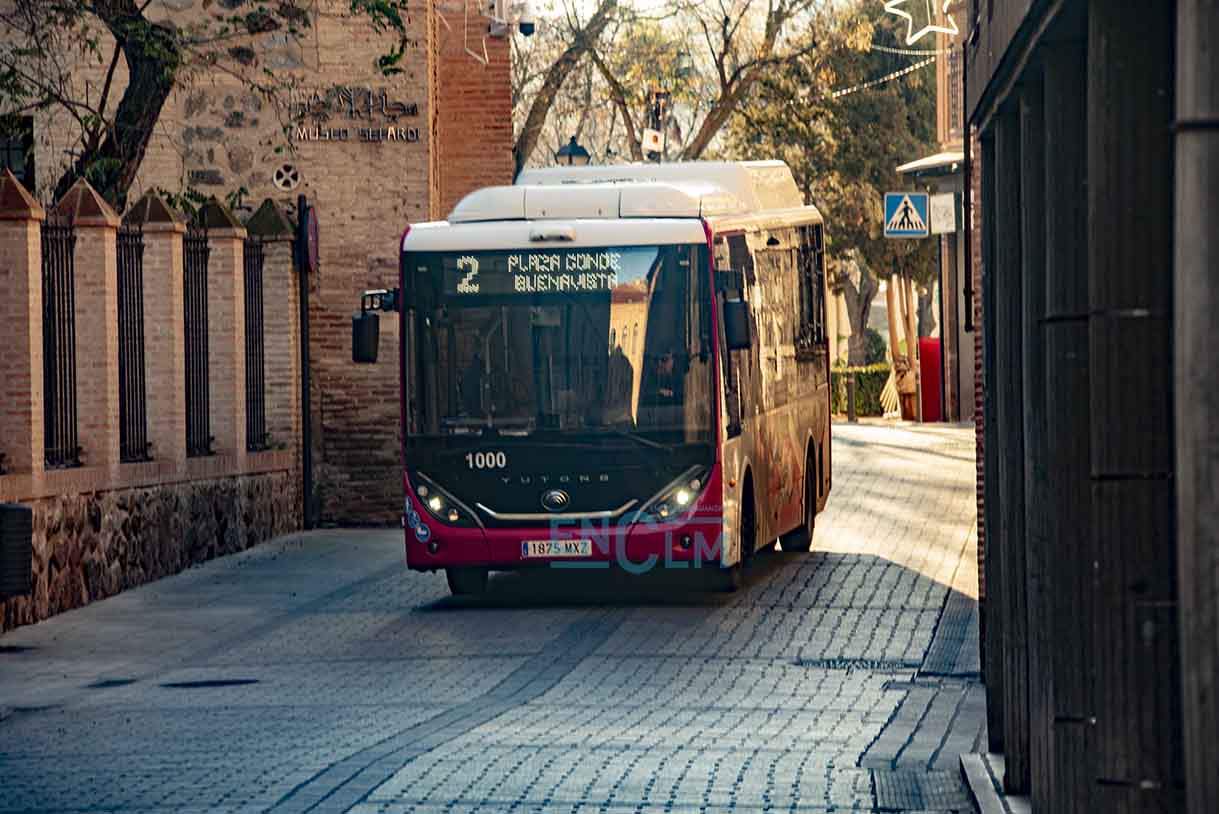 Bus urbano de Toledo. Foto: ENCLM/Rebeca Arango