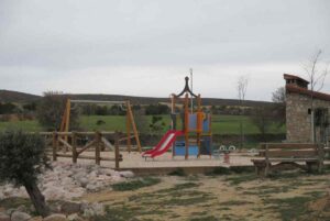 Zona recreativa en Campos del Paraíso.