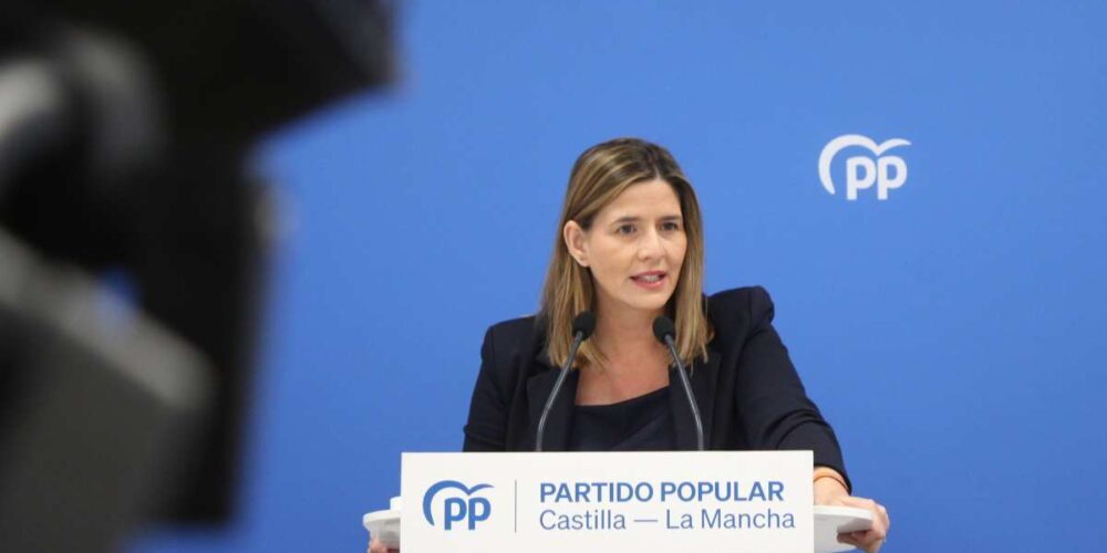 La secretaria general del PP de Castilla-La Mancha, Carolina Agudo.