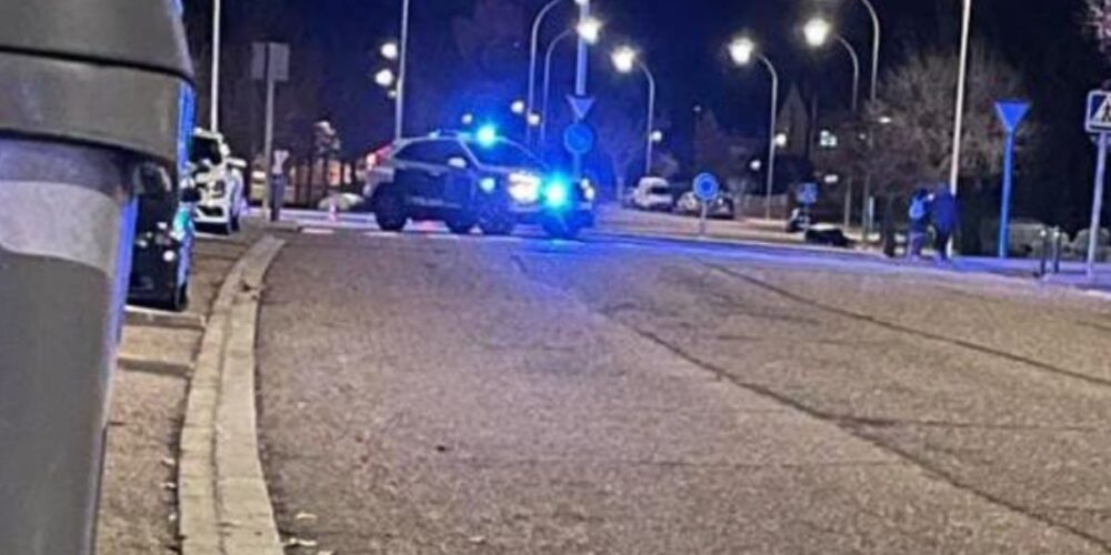 Intervención policial de este lunes en Santa Maria de Benquerencia, en Toledo