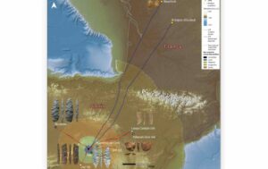 Mapa desplazamientos Paleolítico Foto: UAH