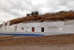 Una de las cuevas de Palacio, frente al Torreón del Alcázar, en La Guardia (Toledo).