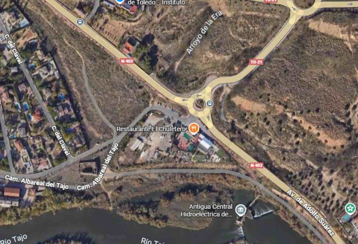 Detienen a dos personas por tráfico de drogas en la avenida de Adolfo Suárez en Toledo.