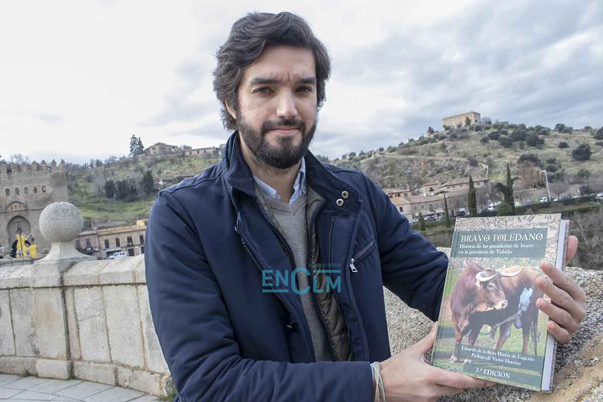 Eduardo de la Rosa, autor del libro "Bravo toledano"
